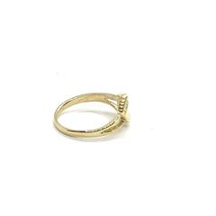 Lady's Gold Ring 14K Yellow Gold 1g Size:4